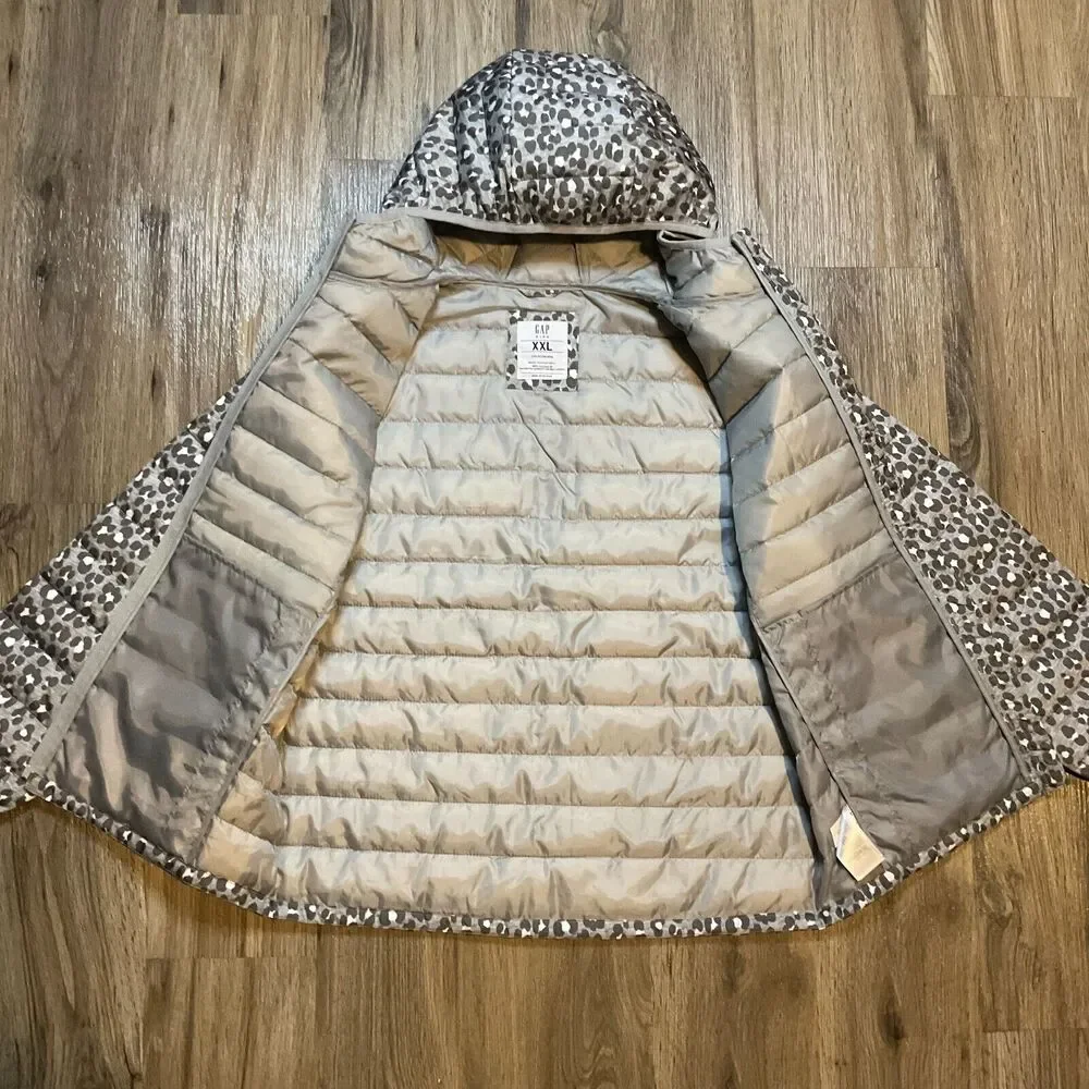 GAP KIDS GIRLS COLDCONTROL LIGHTWEIGHT PUFFER Jacket Quilted‎ Coat SIZE XXL  2XL